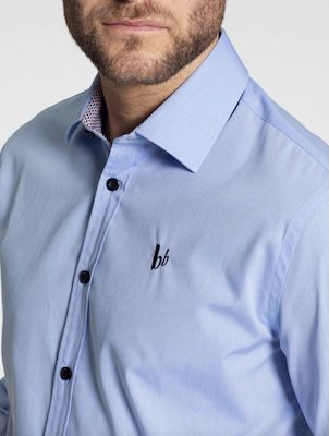 Bruno Banani Langarmhemd in Hellblau ab 25,19€ (statt 37€)