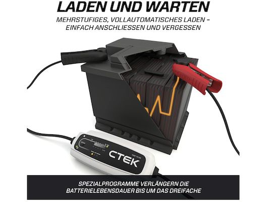 CTEK CT5 Time To Go 12V Batterieladegerät für 62,56€ (statt 74€)