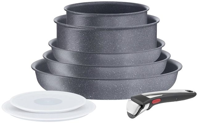 Tefal Ingenio Natural On 8 tlg. Kochgeschirr für 107,44€ (statt 162€)