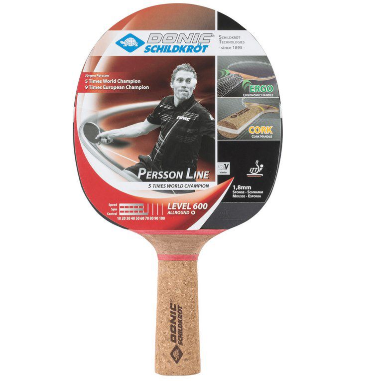 Donic Schildkröt Persson Line 6600 Tischtennisschläger für 16,90€ (statt 21€)