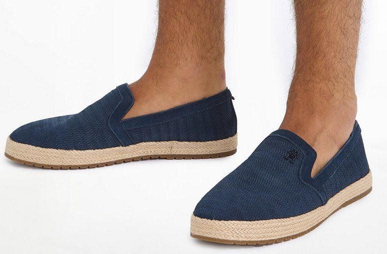 Tommy Hilfiger Slipper Esapdrille Classic Suede für 59€ (statt 75€)