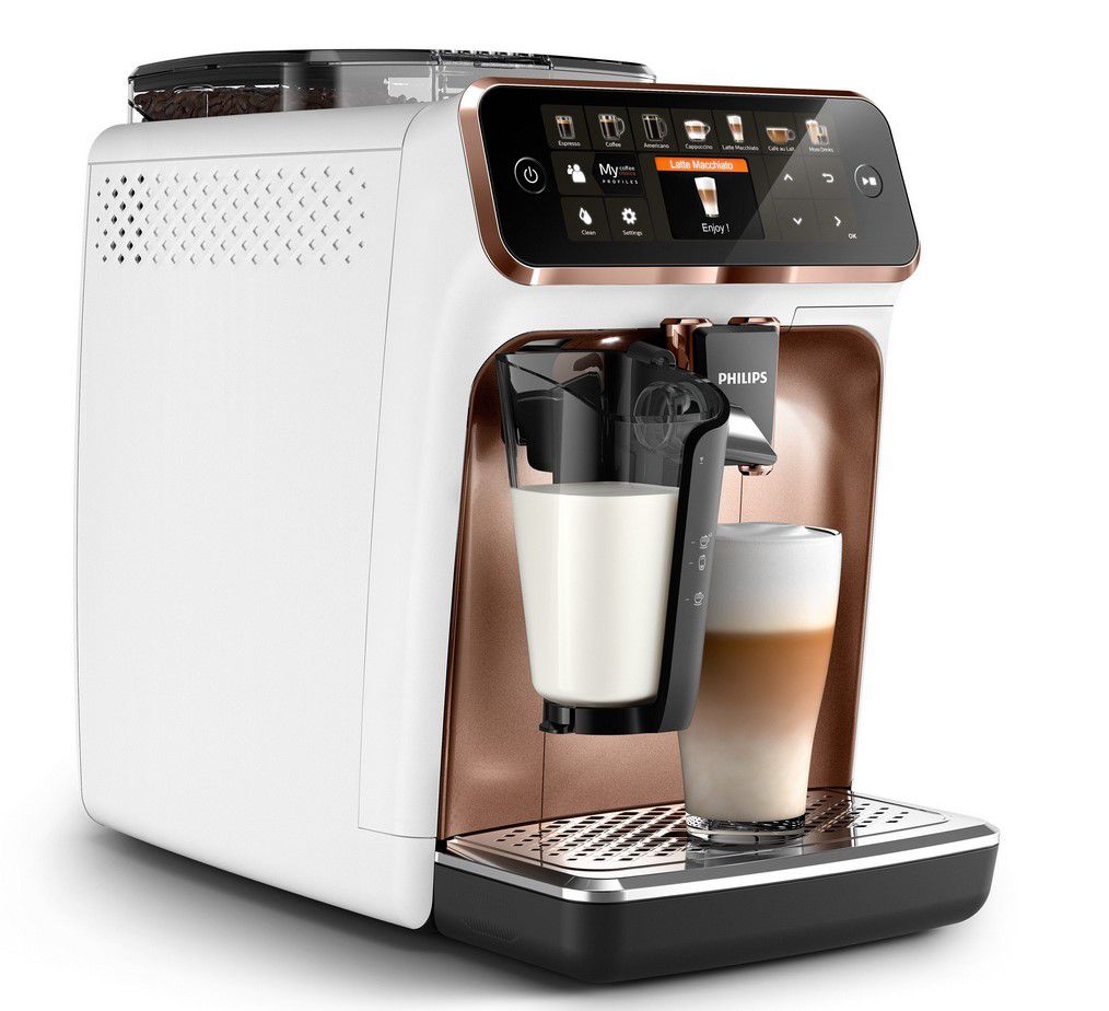 Philips EP5443/70 weißer Kaffeevollautomat mit LatteGo Milchsystem ab 599€ (statt 649€)