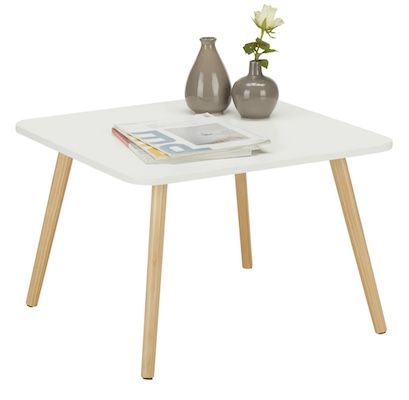 Based Anouk Couchtisch (60 x 60 x 40cm) in Weiß für 25,85€ (statt 36€)