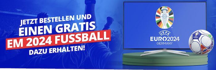 ⚽ SportSpar: GRATIS EM Fußball Gr. 5 für Bestellungen ab 25€