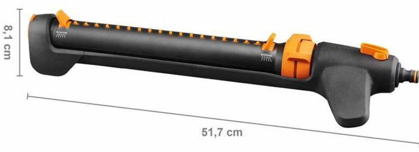 Fiskars Oszillierender Bewässerungs Sprinkler On/Off für 14,99€ (statt 20€)