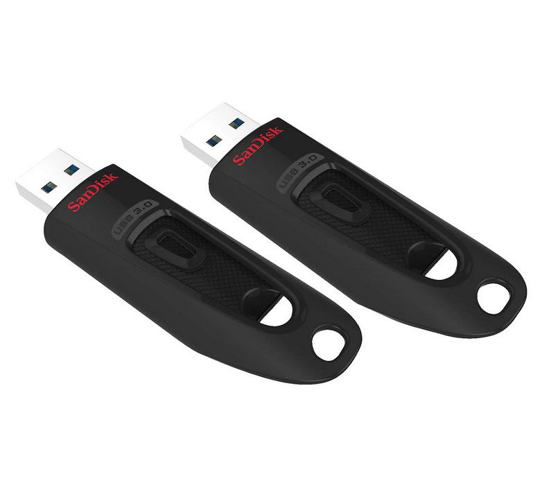 Doppelpack: SANDISK Ultra 64GB USB3 Stick 130MB/s für 9,66€ (statt 15€)