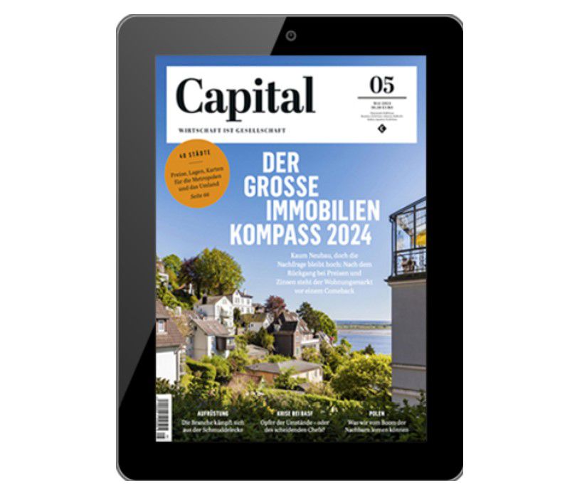 12 Ausgaben Capital Abo als e Paper direkt nur 5€ (statt 80€)