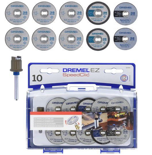 Dremel SpeedClic (SC690) Zubehörset für 14,99€ (statt 21€)