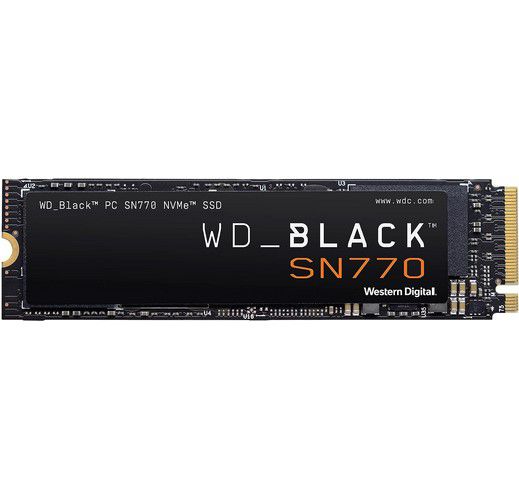 WD Black SN770 NVMe 1TB M.2 SSD für 69,99€ (statt 75€)
