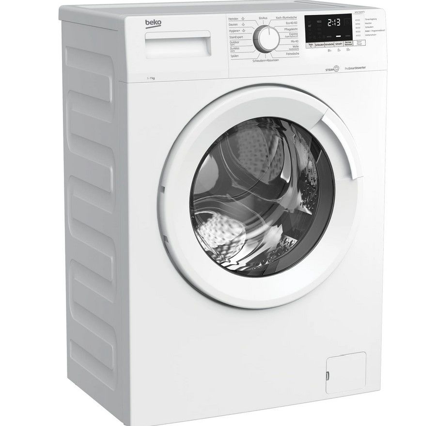 BEKO WML71634ST1 Steam Waschmaschine 7kg für 373,99€ (statt 424€)