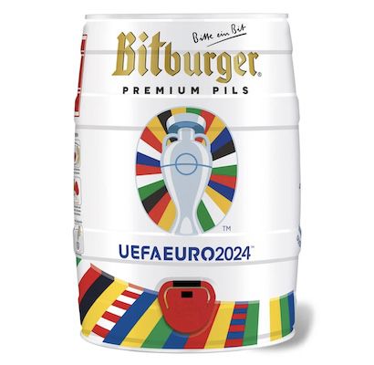 LIDL: 5 Liter Bitburger EM Partyfass mit Zapfhahn GRATIS (ab 50€ Einkauf)