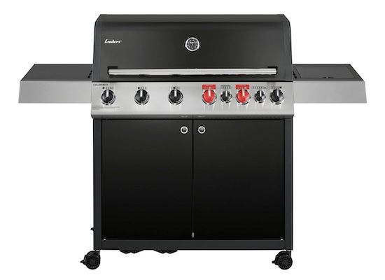 🍖 Enders Colorado 6 IK Turbo II Black 4 Brenner Gasgrill für 538,13€ (statt 600€)