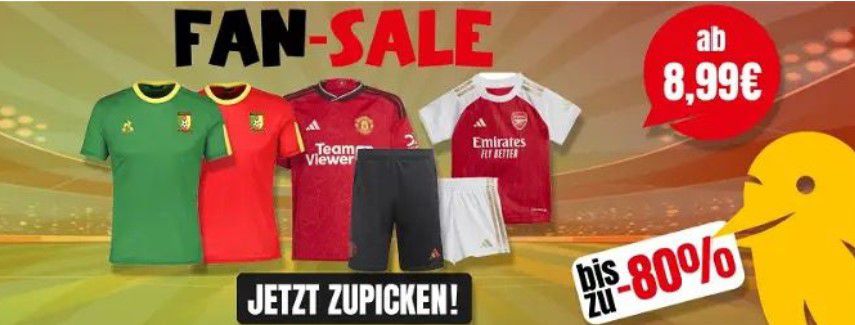 Picksport Fan Sale: z.B. Adidas Herren Deutschland Blouson für 29,98€ (statt 45€)