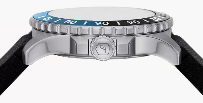Fossil FS6049 Blue GMT Silikon 46mm Armbanduhr für 94,50€ (statt 142€)
