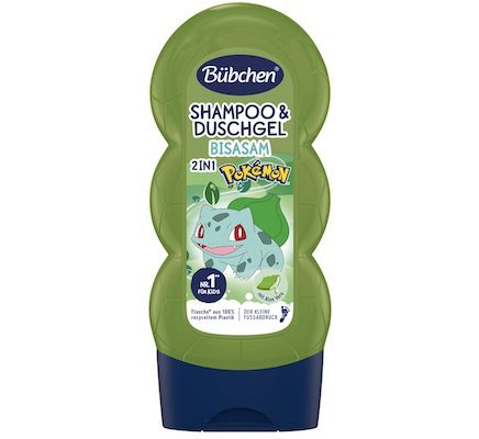 Bübchen 2in1 Shampoo & Duschgel Pokémon Bisasam Edition für 1,25€ (statt 2€)