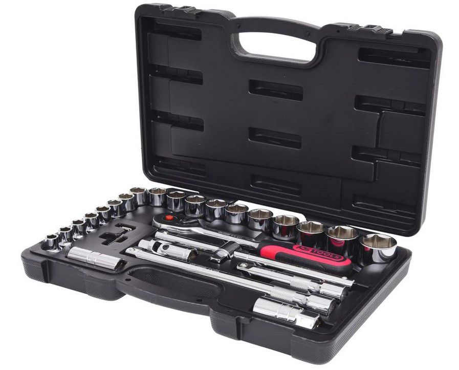 KS Tools 918.0728  Steckschlüsselsatz 28 tlg. für 39,99€ (statt 60€)