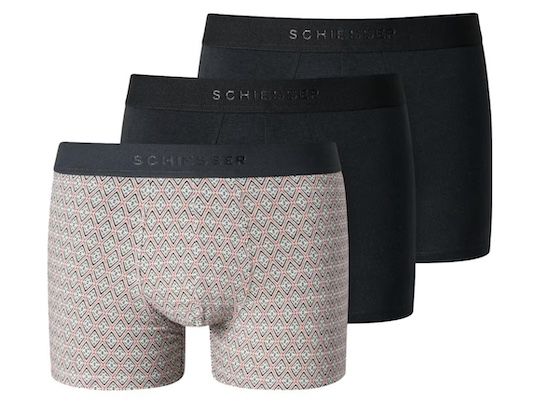 3er Pack Schiesser Boxershorts aus 95% Bio Baumwolle für 19,95€ (statt 30€)