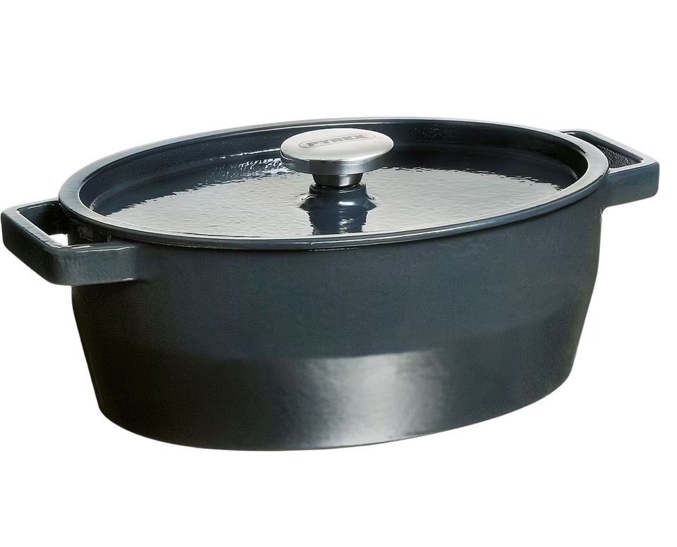 Pyrex Slow Cook ovaler Gusseisen Schmortopf (5,8l) für 78,90€ (statt 109€)