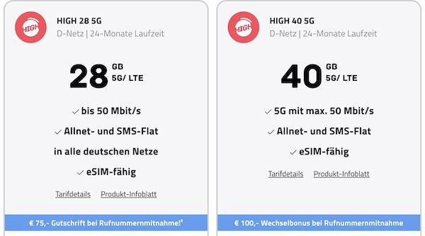 🤩 Telekom Allnet mit 40GB 5G für 20€ mtl. + 100€ Bonus