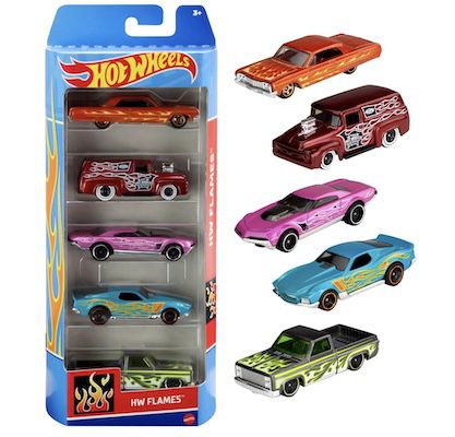 5er Pack Hot Wheels Autos Set, Maßstab 1:64 für 6,99€ (statt 9€)