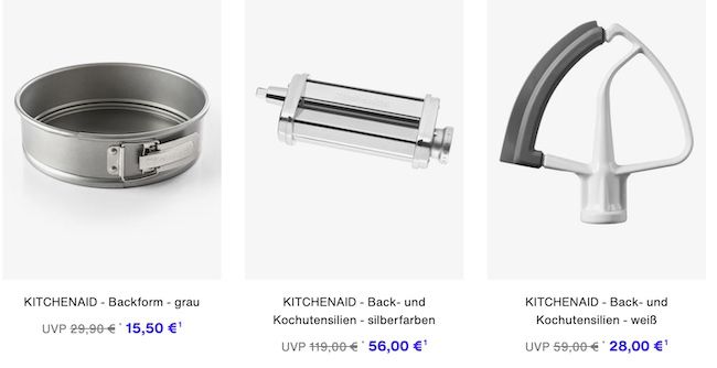 15% Gutschein für die Zalando Lounge   z.B. KitchenAid Artisan für 370,40€ (statt 449€)