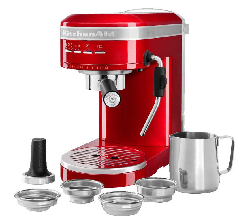 Kitchenaid 5KES6503ESX Artisan Espressomaschine div. Farben für 125,91€ (statt 168€)