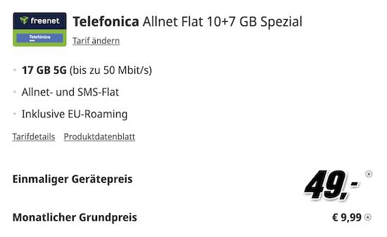 60€ Gewinn ➡️ Samsung Galaxy S22 für 49€ + o2 Allnet 17GB 5G für 9,99€ mtl.