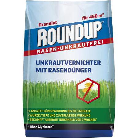 9Kg Roundup Rasen Unkrautfrei Rasendünger für 41,49€ (statt 49€)