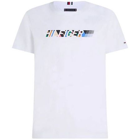 Tommy Hilfiger Multicolor Logo T Shirt für 31,54€ (statt 40€)