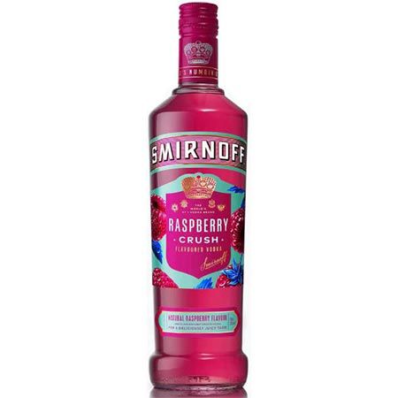 Smirnoff Raspberry Crush, Wodka mit Fruchtgeschmack für 9,99€ (statt 17€)