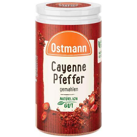 4er Pack Ostmann Cayenne Pfeffer, gemahlen ab 5,69€ (statt 9€)