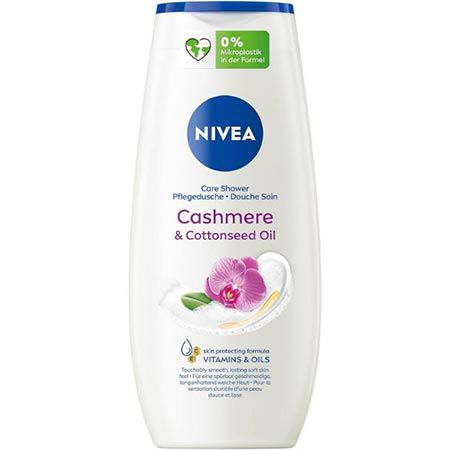 Nivea Cashmere & Cottonseed Oil Pflegedusche, 250ml ab 1,20€ (statt 2€)