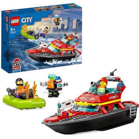 LEGO 60373 City Feuerwehrboot (schwimmfähig) für 12,60€ (statt 18€)