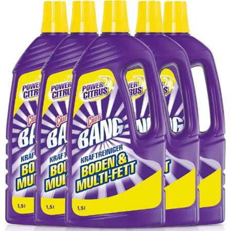 5 x 1,5L Cillit Bang Kraftreiniger Citrus ab 12,58€ (statt 20€)