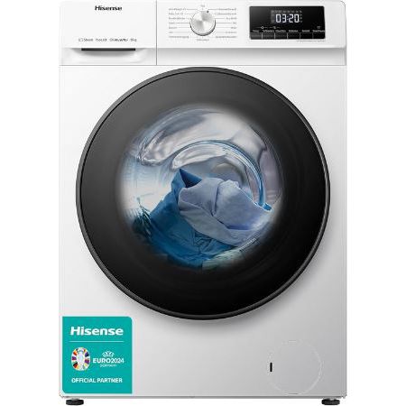 Hisense WFQA8014EVJM Waschmaschine, 8kg für 299€ (statt 379€)