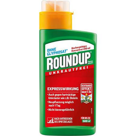 Roundup Express Unkrautvernichter Konzentrat, 400ml für 18,51€ (statt 26€)