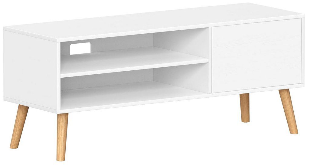 VASAGLE TV Schrank (120 cm) in Weiß für 52,99€ (statt 70€)