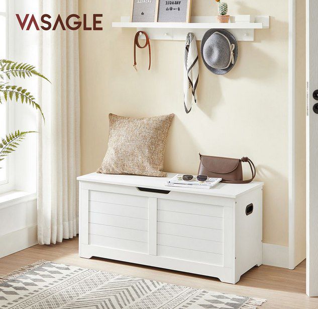 VASAGLE Sitzbank mit Stauraum für 48,99€ (statt 72€)