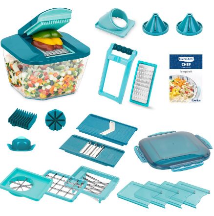 Genius Nicer Dicer Chef Professional Set 23-teilig für 44,99€ (statt 66€)