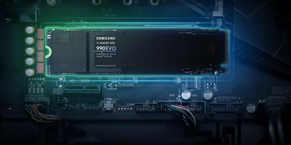 Samsung 990 EVO NVMe M.2 SSD 1 TB für 69,30€ (statt 77€)