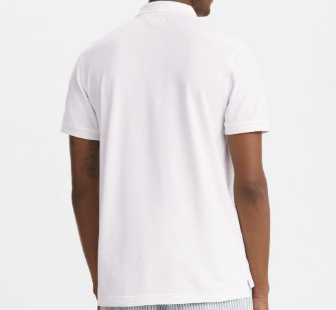 Levis Herren Housemark Polo Hemd in Weiß für 19,98€ (statt 27€)