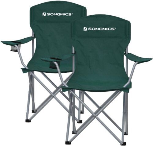 SONGMICS Campingstuhl/Klappstuhl 2er Set für 31,99€ (statt 40€)