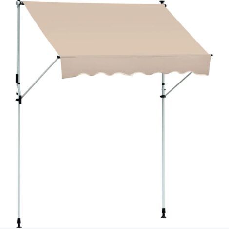 Outsunny Faltarm Klemmmarkise 2 x 1,2m für 44,99€ (statt 54,99€)