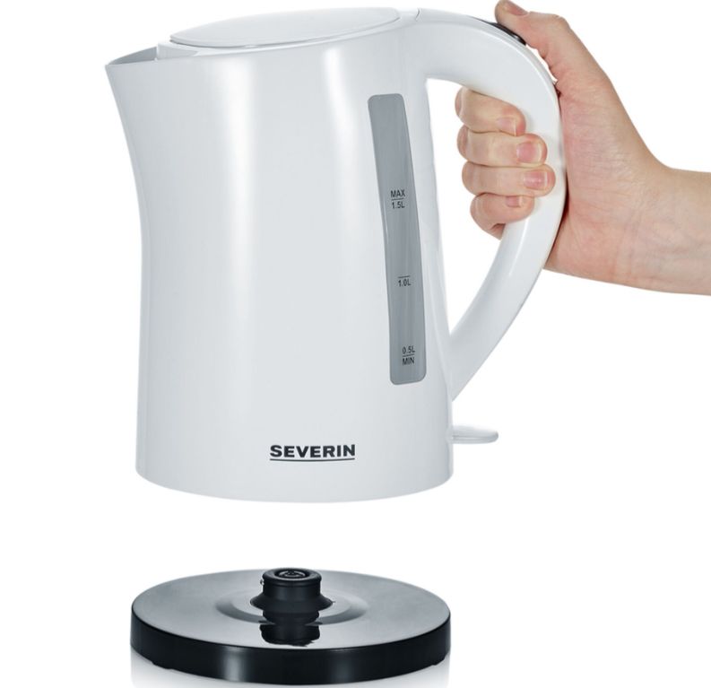 Severin WK 349 Wasserkocher mit 1,5 Liter Kapazität für 16,99€ (statt 25€)