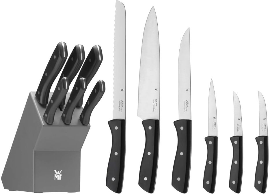 🔪 WMF Messerblock 7tlg aus Spezialstahl & mit Holzblock für 77,89€ (statt 110€)