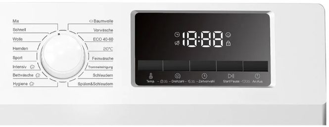 🔥 PKM 9kg Waschmaschine WA9 1415AI mit 1400 U/min / 49kWh für 294,90€ (statt 395€)