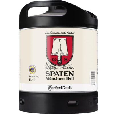 🍺 Spaten Münchner Hell Perfect Draft – 6 Liter für 15,99€ (statt 20€)