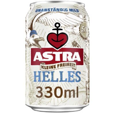 Astra Kleine Freiheit- Helles – 24 x 0,33L für 16,14€ (statt 23€)