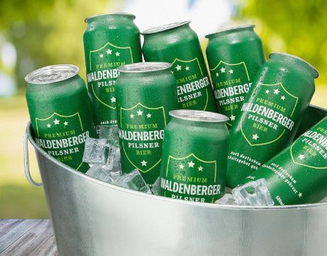 Waldenberger Premium Pilsner Bier, 24 x 0,5L für 12,28€ (statt 14€)