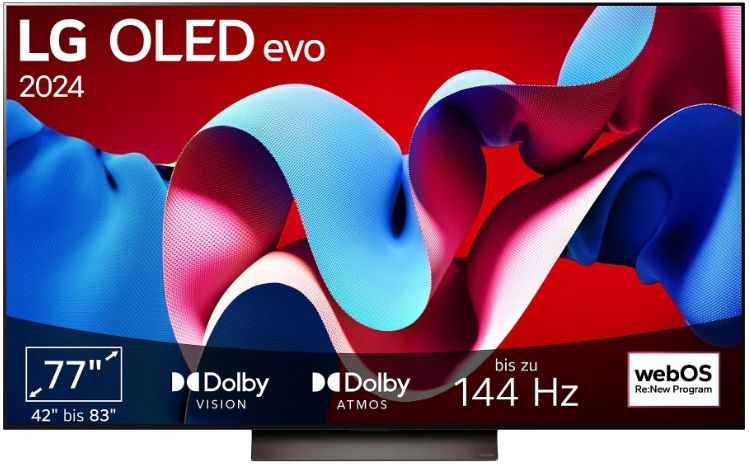 LG 77 OLED evo Smart TV für 2.699€ (statt 2.979€)